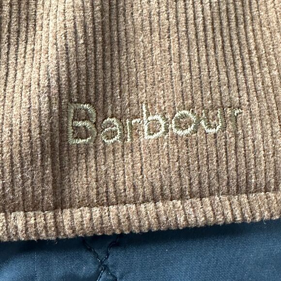 Barbour Mickley Quilted Jacket Black Ancient Full Zip Button Panel Women 2X NWT - Picture 9 of 14